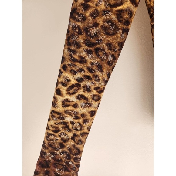 NWOT L’AGENCE Leopard Sheer Long Sleeve Bodysuit SIZE XS - Picture 3 of 10
